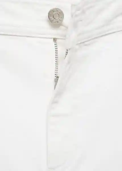 Jean Catherin Blanco Talla 38 Mujer Mango