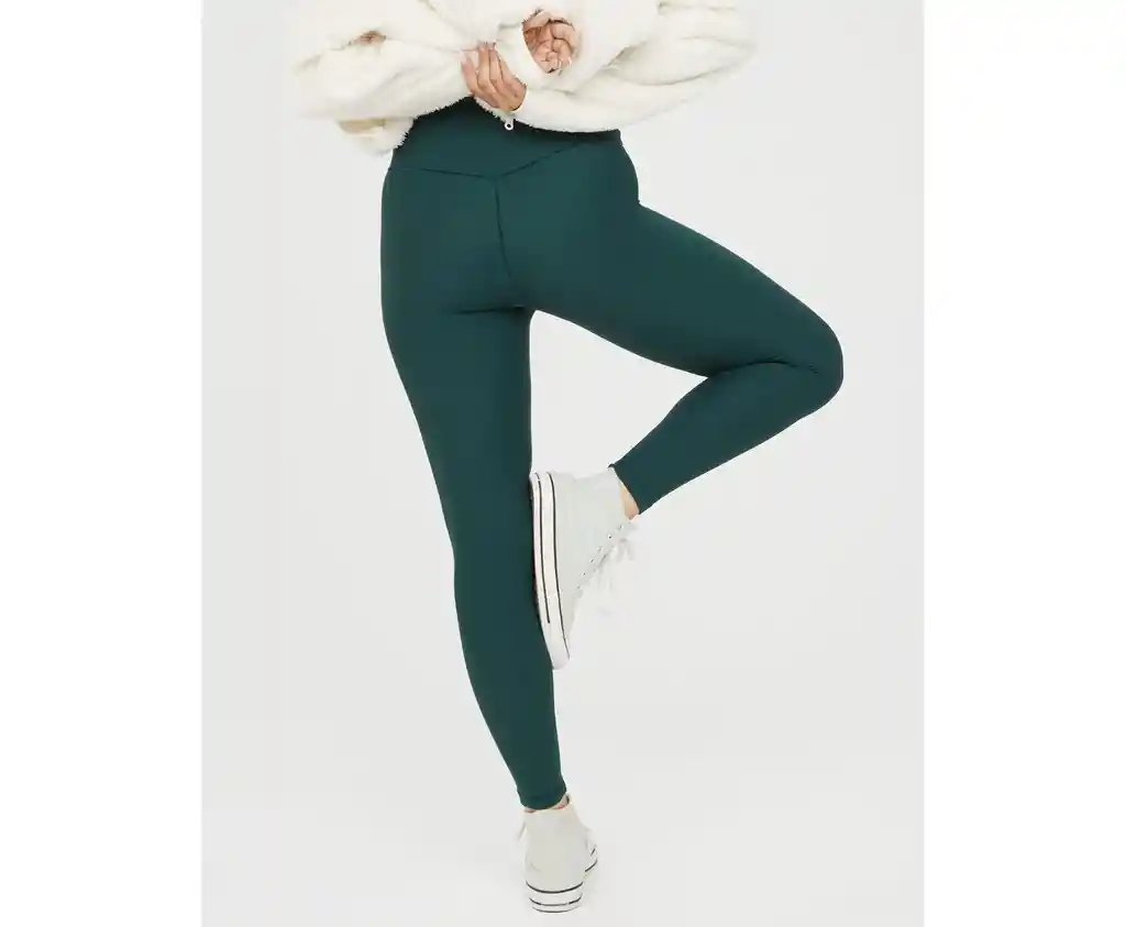 Leggings Regular Verde SM American Eagle