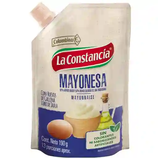Mayonesa La Constancia 190 Gr