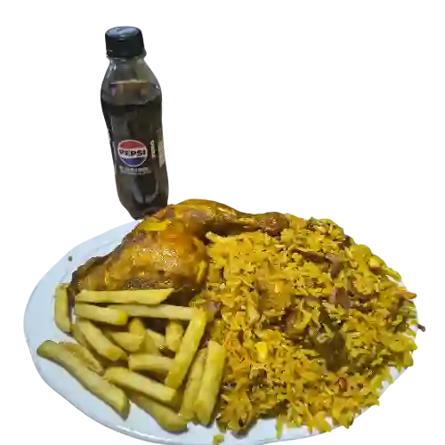 Combo Personal Arroz Paisa con Pollo