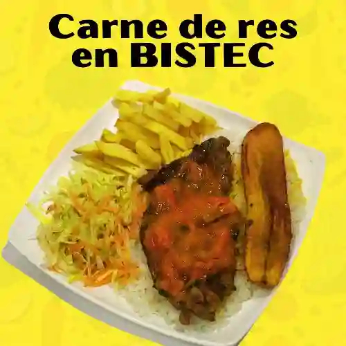 Carne en Bistec