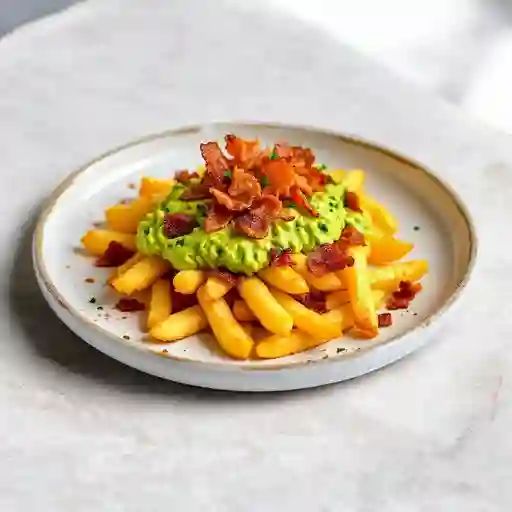 Papas Con Guacamole