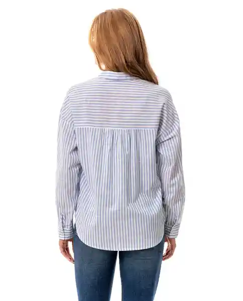 Camisa Mujer Azul Talla XS 153932Z Rifle