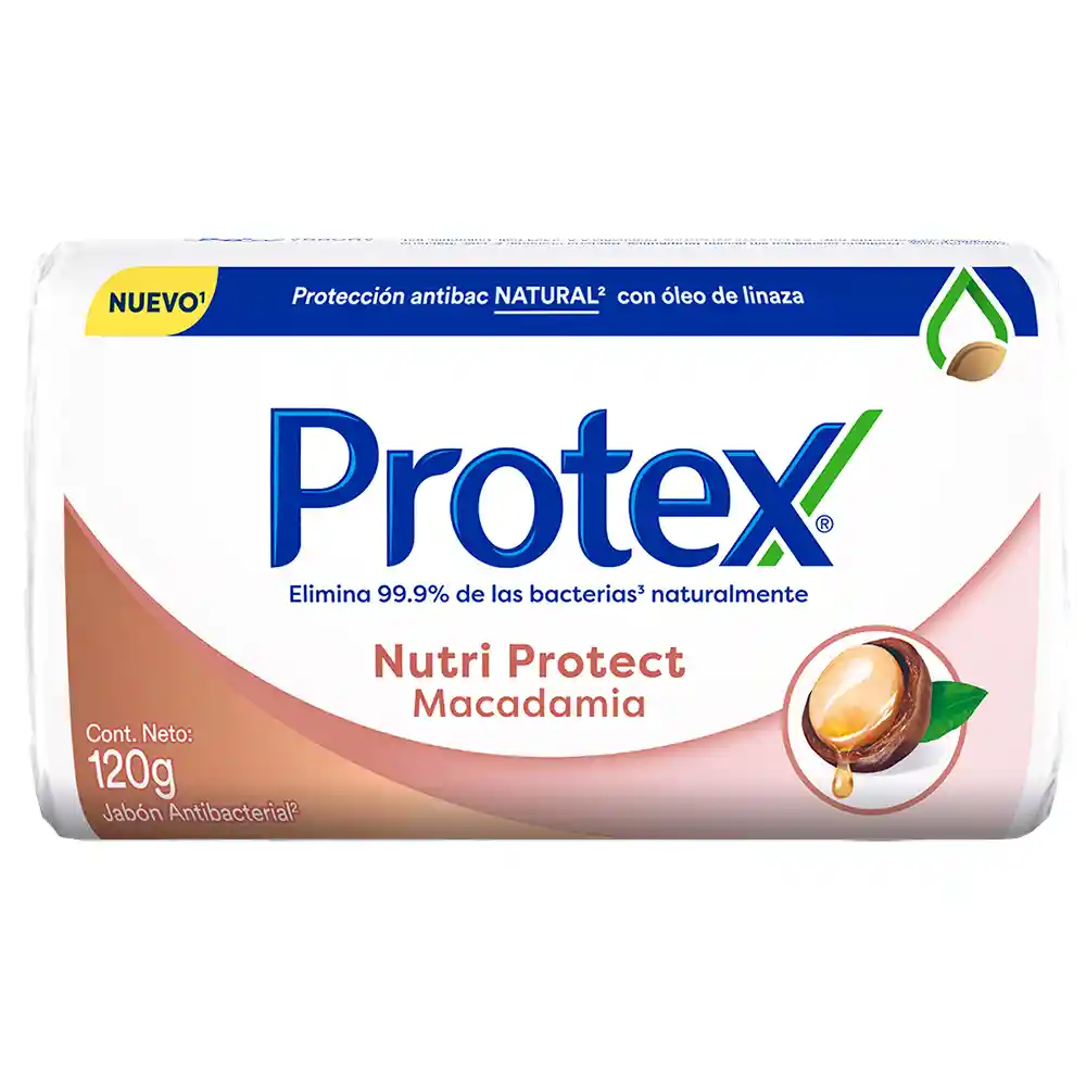 Protex Jabón en barra Nutri Protect Macadamia