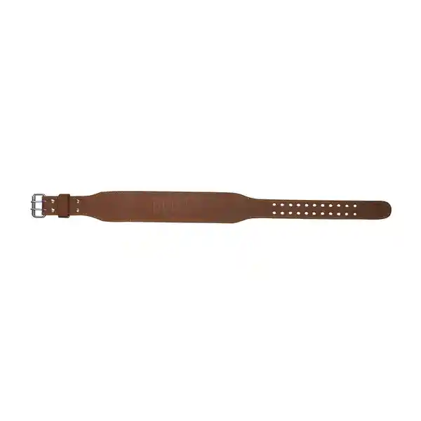 Cinturón de Pesas de Cuero Marrón Talla XL Everlast