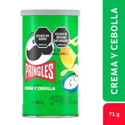 Pringles Papas con Sabor Crema de Cebolla