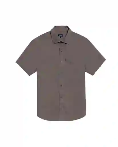 Camisa Carbón Pocket Verde Aceituna Oscuro Talla L Chevignon