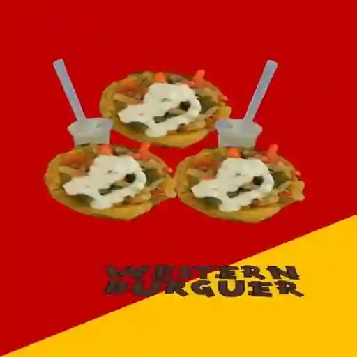 Porción de Patacón Western