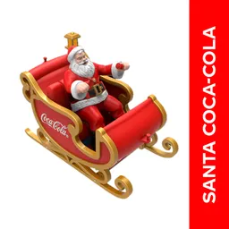 Trineo Santa Decoración