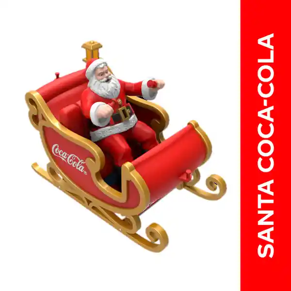 Trineo Santa Decoración