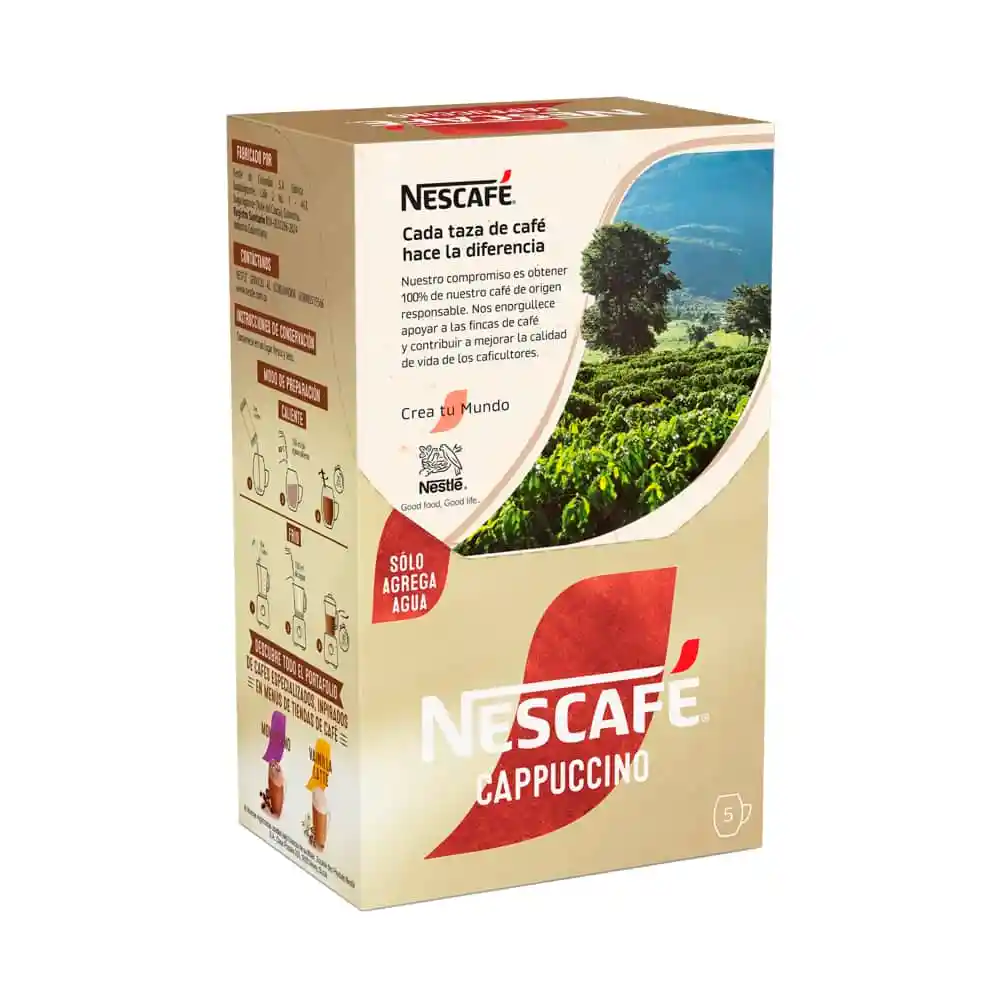 Cappuccino Nescafé Instantáneo 90 g