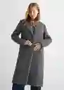 Abrigo Dune Gris Talla 21 Teen Niñas Mango