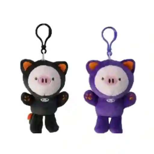 Llavero Halloween 2 Modelos Pig Mini Family 35" Miniso