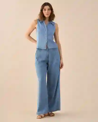 Jean Azul Cielo Claro Talla 14 471G003 Esprit