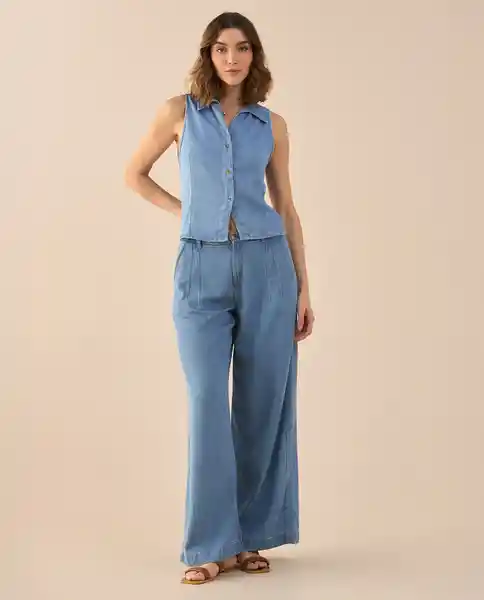 Jean Azul Cielo Claro Talla 14 471G003 Esprit