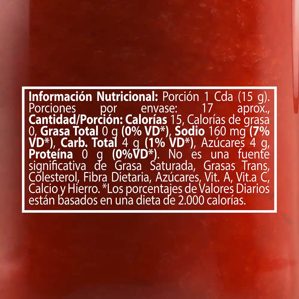 Salsa de Tomate Fruco 250G