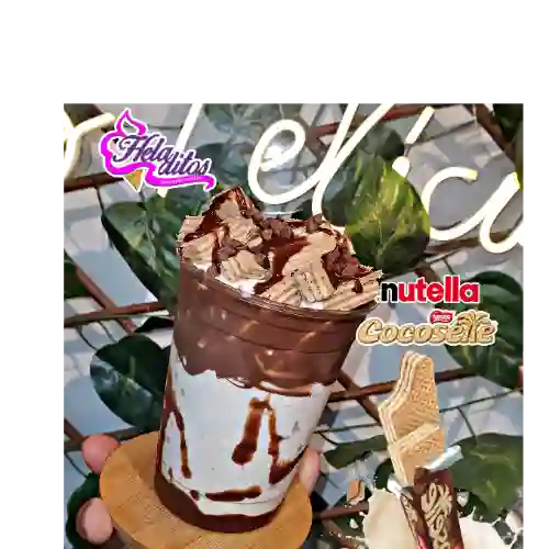 Malteada 12 Oz Cocosette y Nutella