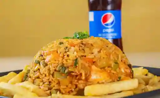 Combo Arroz con Pollo Grande
