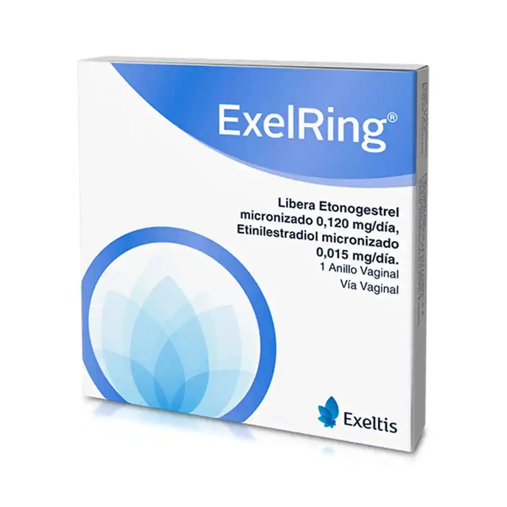 Exelring Anillo Vaginal (0.120 mg / 0.015 mg)