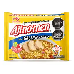 Ajinomen Gallina Criolla Sopa instantánea con Fideos