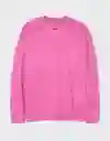 Buzo Fucsia Talla MEDIUM American Eagle