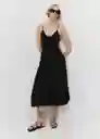 Vestido Fortuny5 Negro Talla 24 Mujer Mango