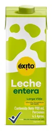 Leche en Caja Entera Éxito