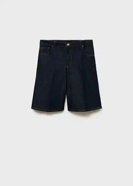Bermuda Sofia Tejano Soft Talla 40 Mujer Mango