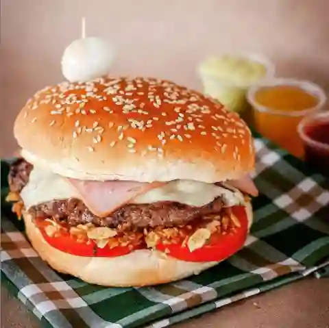 Hamburguesa tradicional
