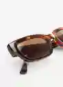 Gafas de Sol Magali Chocolate Talla 99 Mujer Mango