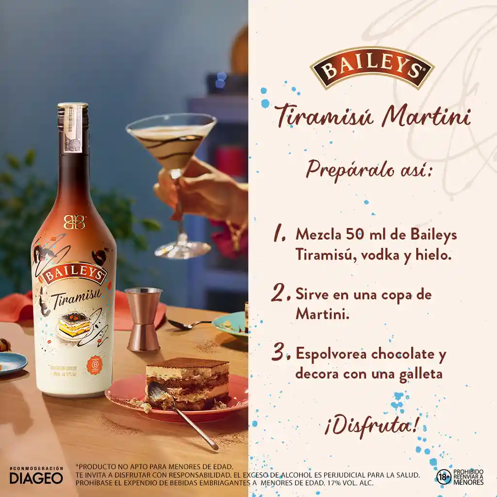  Baileys Tiramisú 700 ml