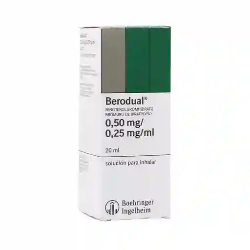 Berodual Solución Para Inhalar (0.50 mg / 0.25 mg)