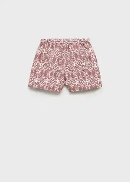 Short Bañador Aurikb Vino Talla 13 Niños Mango