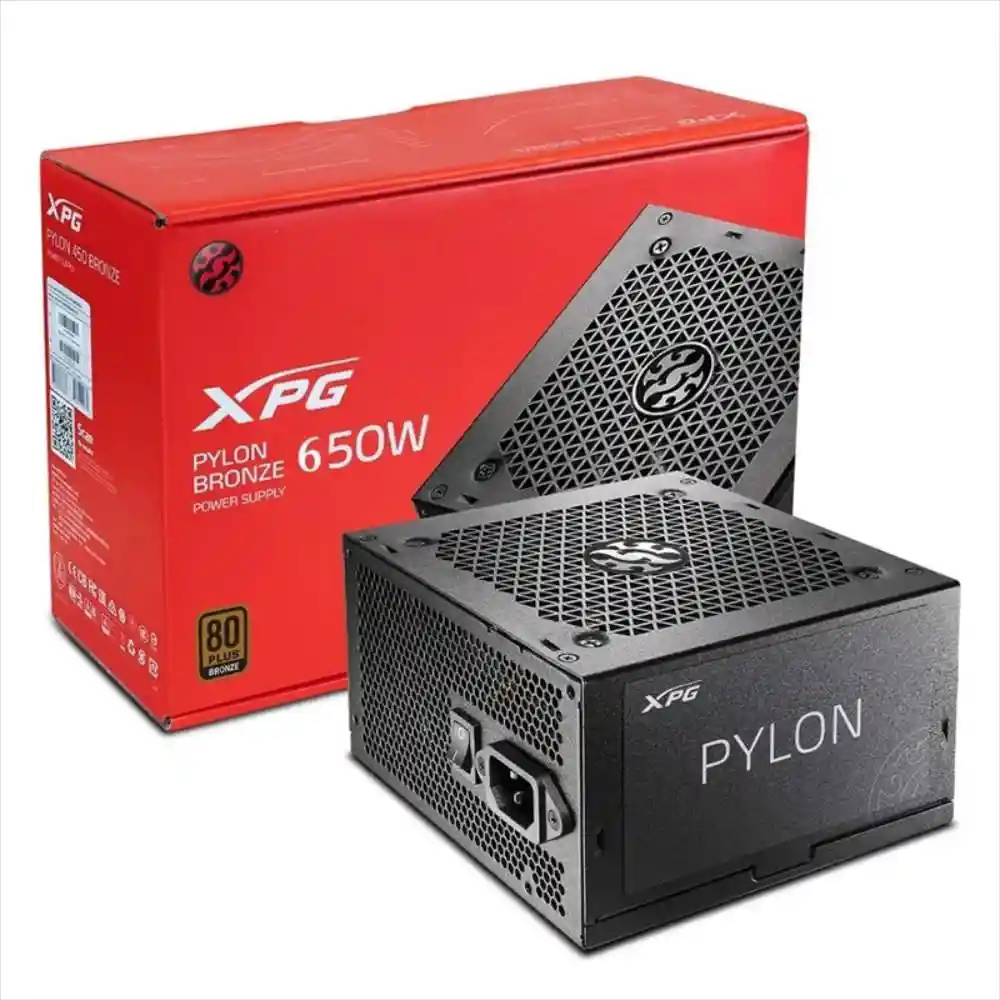 Xpg Fuente de Poder Pylon 650W 80 Plus Bronze