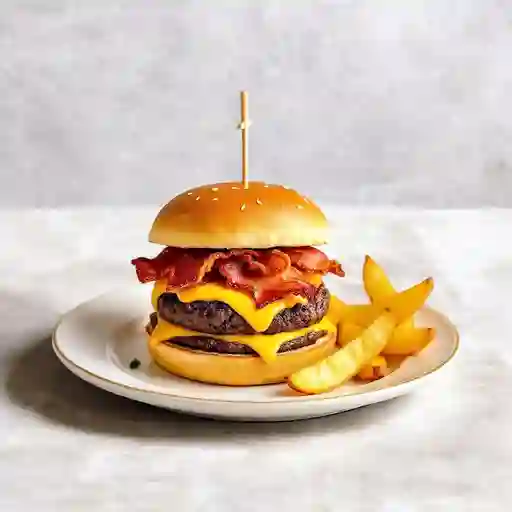 Mini Hamburguesa 1/4 Libra De Res