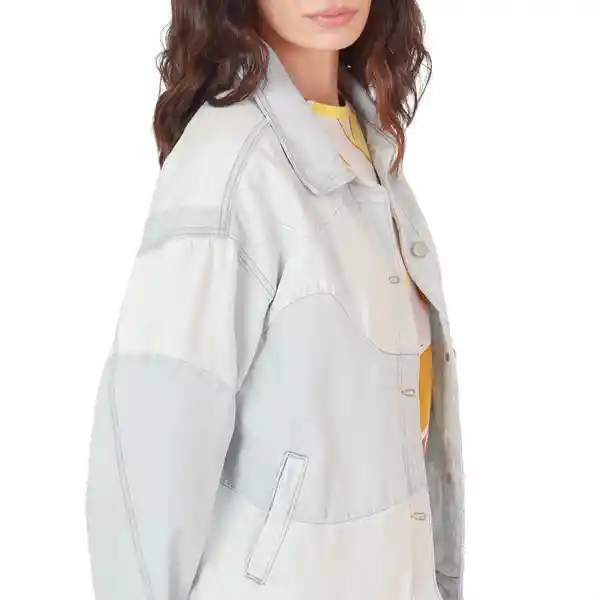 Chaqueta Cuello Sport Manga Larga Azul Talla M 680059