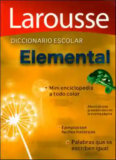 Diccionario Escolar Elemental - VV.AA