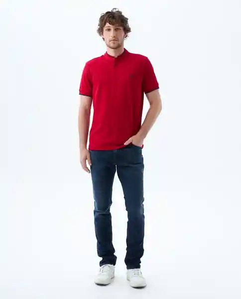 Camiseta Hombre Rojo Talla L 800G003_ROJ191758 Americanino