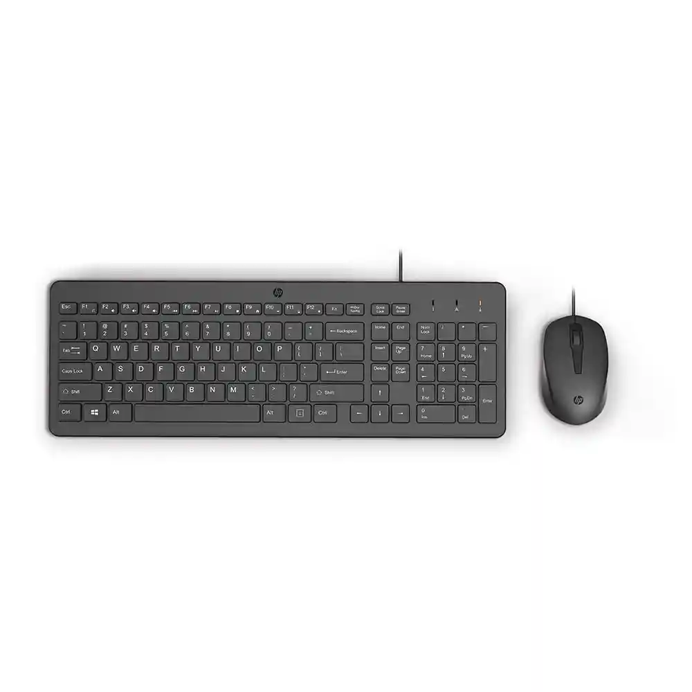 Hp Pack Teclado Y Mouse Alámbrico 