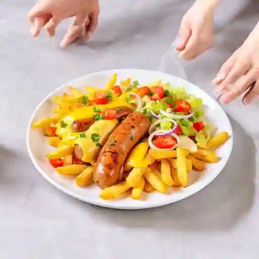 Salchipapas