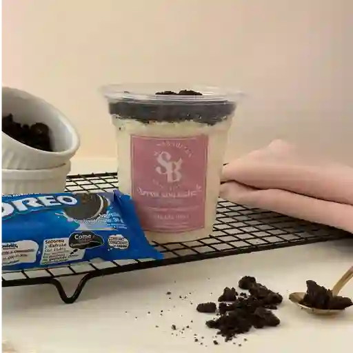 Arroz con leche mas oreo