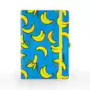 Hojas Libreta 190 Bananas Cian