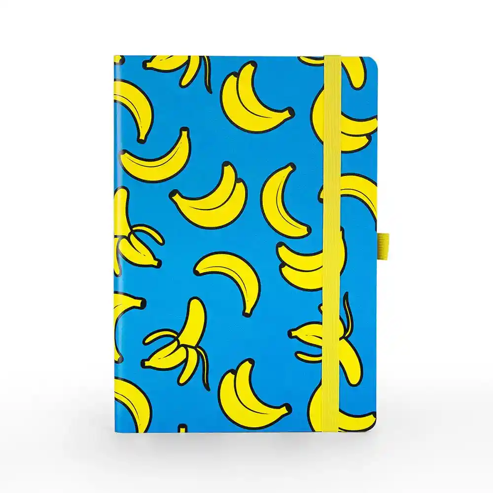 Hojas Libreta 190 Bananas Cian