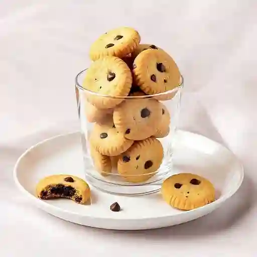 Vaso de minigalletas