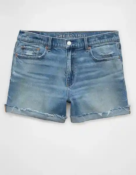 Short Mujer Azul Talla 10 8189851 American Eagle