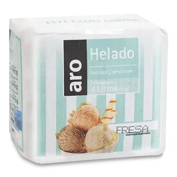 Aro Helado de Fresa