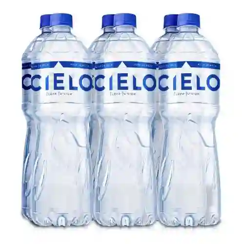 Agua natural botella