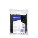 Cincho Plástico 18 Lb 10 Cm Negro Bolsa Con 100 Pzas Volteck