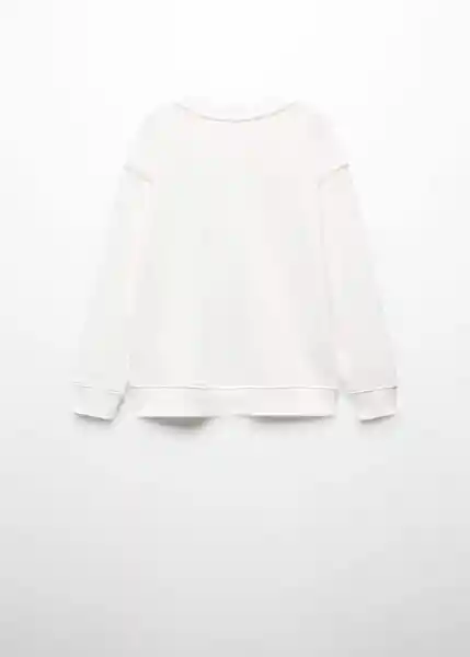 Sudadera Northern Niños Off White Talla 10 Mango