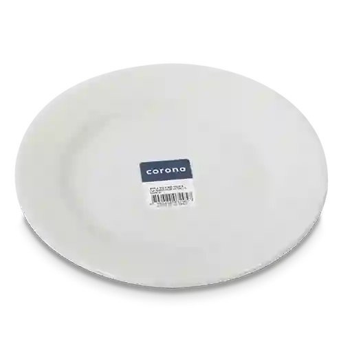 Corona Plato Actualite Pando Blanco 18 cm